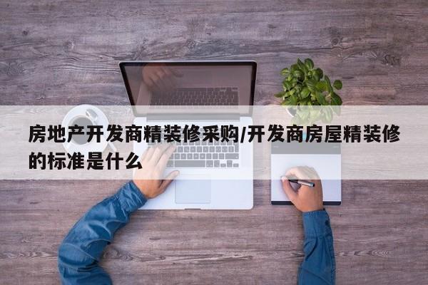 房地产开发商精装修采购/开发商房屋精装修的标准是什么